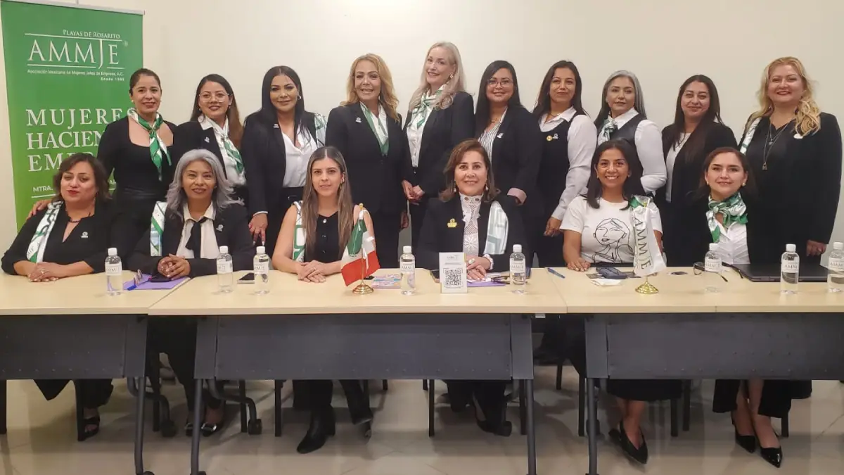 AMMJE Rosarito firma convenio de colaboración con el Instituto Municipal de la Mujer del X Ayuntamiento de Playas de Rosarito B.C.